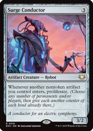 Surge Conductor (EOC-019) - [Commander: Edge of Eternities]