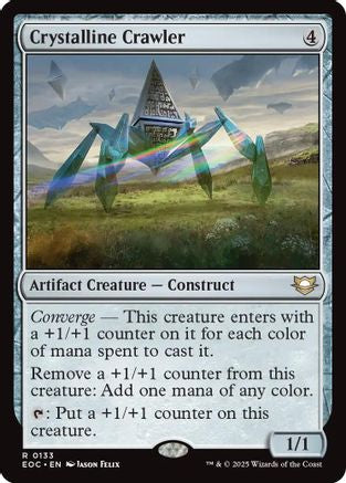 Crystalline Crawler (EOC-133) - [Commander: Edge of Eternities]