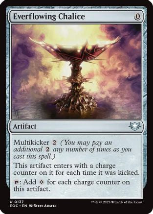 Everflowing Chalice (EOC-137) - [Commander: Edge of Eternities]