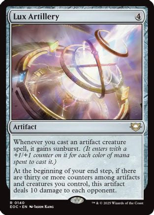 Lux Artillery (EOC-140) - [Commander: Edge of Eternities]