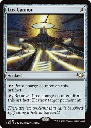 Lux Cannon (EOC-141) - [Commander: Edge of Eternities]