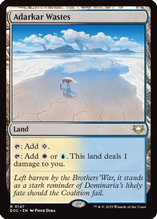 Adarkar Wastes (EOC-147) - [Commander: Edge of Eternities]