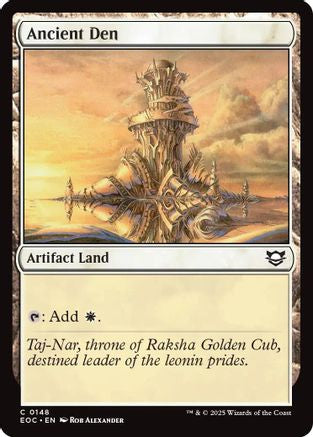 Ancient Den (EOC-148) - [Commander: Edge of Eternities]