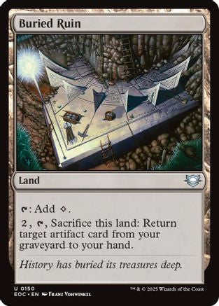 Buried Ruin (EOC-150) - [Commander: Edge of Eternities]