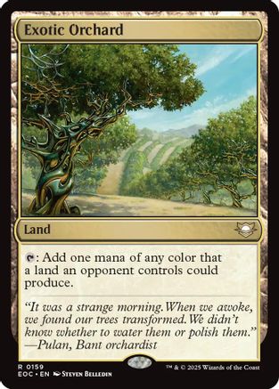 Exotic Orchard (EOC-159) - [Commander: Edge of Eternities]