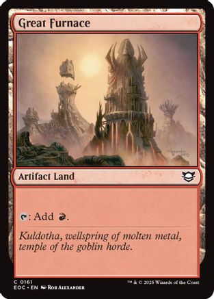 Great Furnace (EOC-161) - [Commander: Edge of Eternities]
