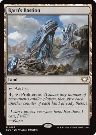 Karn's Bastion (EOC-163) - [Commander: Edge of Eternities]