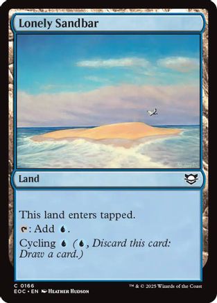 Lonely Sandbar (EOC-166) - [Commander: Edge of Eternities]