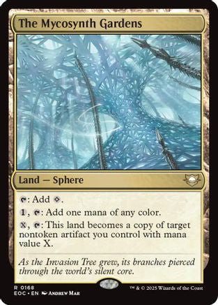 The Mycosynth Gardens (EOC-168) - [Commander: Edge of Eternities]