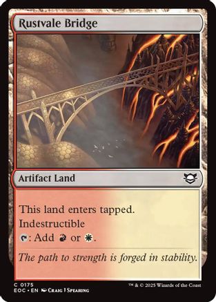 Rustvale Bridge (EOC-175) - [Commander: Edge of Eternities]