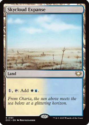 Skycloud Expanse (EOC-181) - [Commander: Edge of Eternities]