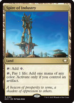 Spire of Industry (EOC-183) - [Commander: Edge of Eternities]