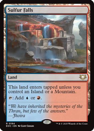 Sulfur Falls (EOC-184) - [Commander: Edge of Eternities]