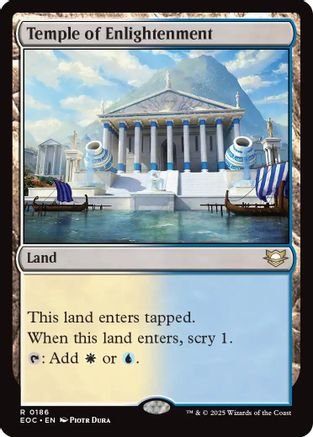 Temple of Enlightenment (EOC-186) - [Commander: Edge of Eternities]