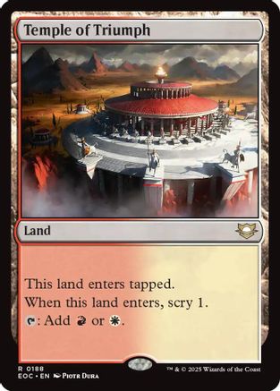 Temple of Triumph (EOC-188) - [Commander: Edge of Eternities]