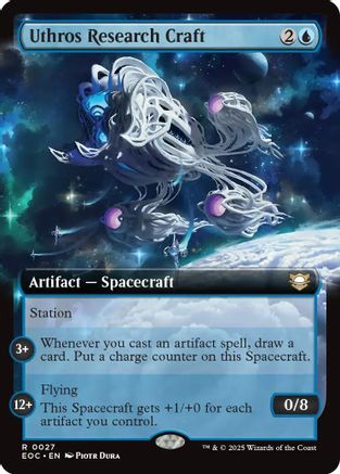 Uthros Research Craft (Extended Art) (EOC-027) - [Commander: Edge of Eternities]