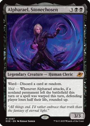 Alpharael, Stonechosen (EOE-087) - [Edge of Eternities] Foil