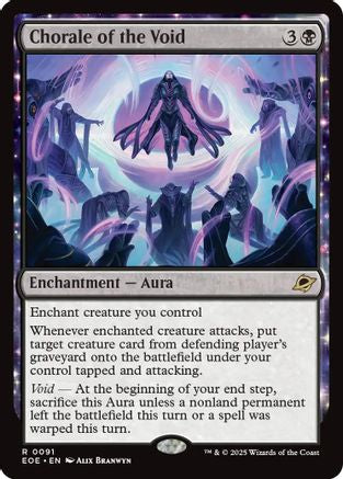 Chorale of the Void (EOE-091) - [Edge of Eternities] Foil