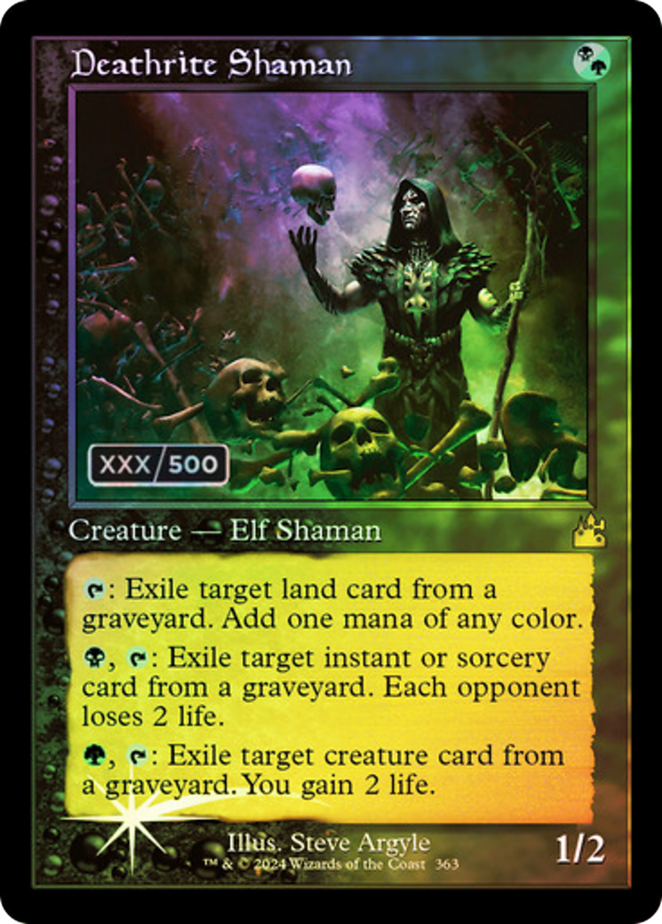 Deathrite Shaman (RVR-363Z) - [Ravnica Remastered] Foil
