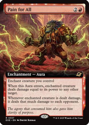 Pain for All (Extended Art) (EOE-337) - [Edge of Eternities]