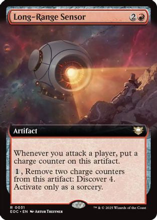 Long-Range Sensor (Extended Art) (EOC-031) - [Commander: Edge of Eternities]