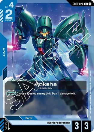 Anksha (GD01-020) - Newtype Rising