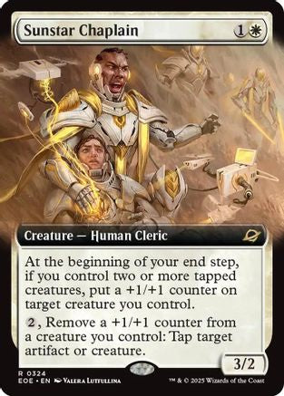 Sunstar Chaplain (Extended Art) (EOE-324) - [Edge of Eternities] Foil