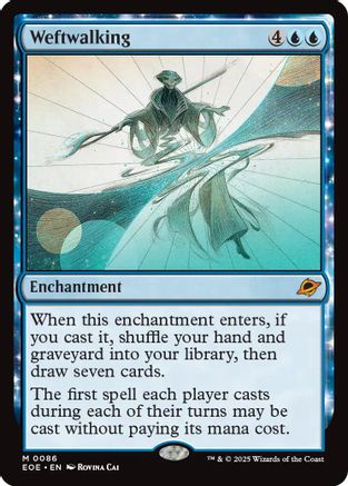 Weftwalking (EOE-086) - [Edge of Eternities] Foil