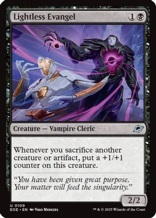Lightless Evangel (EOE-109) - [Edge of Eternities] Foil