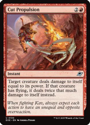 Cut Propulsion (EOE-130) - [Edge of Eternities] Foil