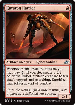 Kavaron Harrier (EOE-139) - [Edge of Eternities] Foil