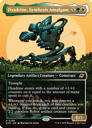 Dyadrine, Synthesis Amalgam (Borderless) (EOE-298) - [Edge of Eternities] Foil