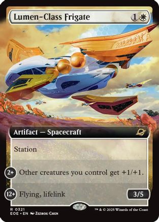 Lumen-Class Frigate (Extended Art) (EOE-321) - [Edge of Eternities]