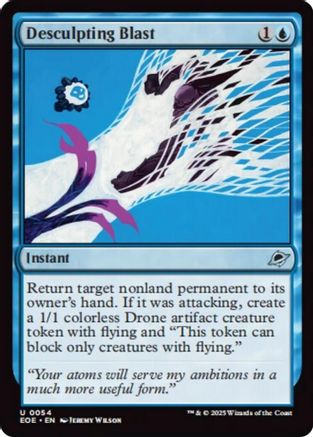 Desculpting Blast (EOE-054) - [Edge of Eternities] Foil