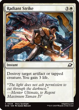 Radiant Strike (EOE-029) - [Edge of Eternities] Foil