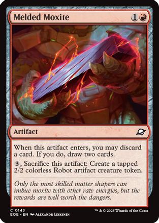 Melded Moxite (EOE-143) - [Edge of Eternities] Foil