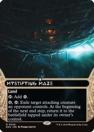 Mystifying Maze (0029) (Borderless) (EOS-029) - [Edge of Eternities: Stellar Sights] Foil
