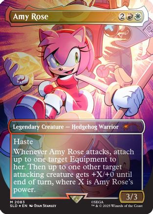 Amy Rose (Rainbow Foil) (SLD-2083) - [Secret Lair Drop Series] Foil