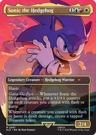 Sonic the Hedgehog (SLD-2087) - [Secret Lair Drop Series]