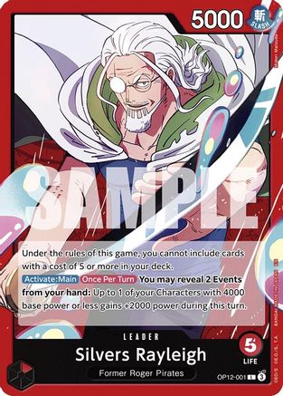 Silvers Rayleigh (OP12-001) - Legacy of the Master