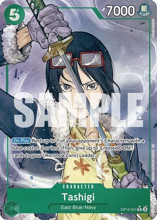 Tashigi (Alternate Art) (OP12-031) - Legacy of the Master