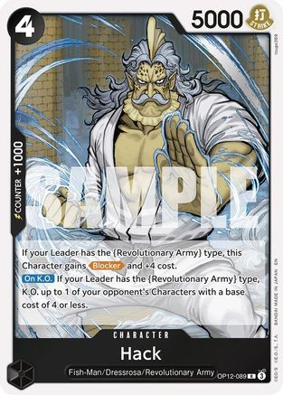 Hack (OP12-089) - Legacy of the Master