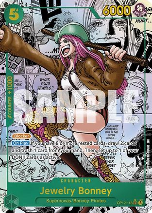Jewelry Bonney (118) (Manga) (OP12-118) - Legacy of the Master