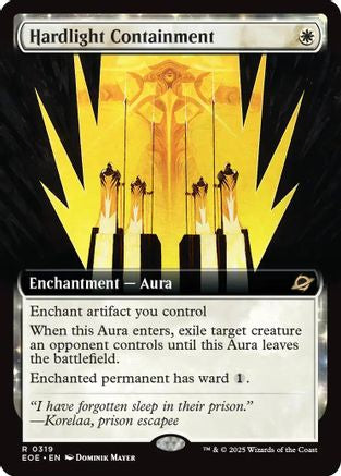 Hardlight Containment (Extended Art) (EOE-319) - [Edge of Eternities] Foil