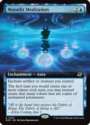 Moonlit Meditation (Extended Art) (EOE-327) - [Edge of Eternities]