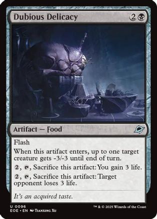 Dubious Delicacy (EOE-096) - [Edge of Eternities] Foil