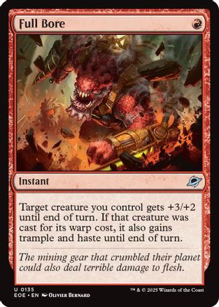 Full Bore (EOE-135) - [Edge of Eternities] Foil