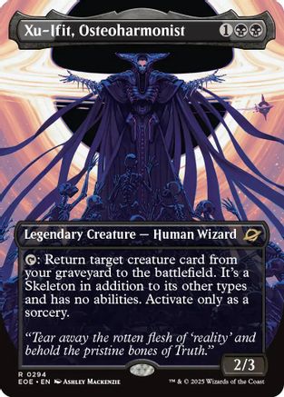 Xu-Ifit, Osteoharmonist (Borderless) (EOE-294) - [Edge of Eternities] Foil