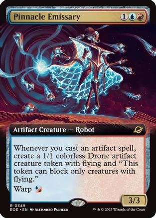 Pinnacle Emissary (Extended Art) (EOE-349) - [Edge of Eternities]