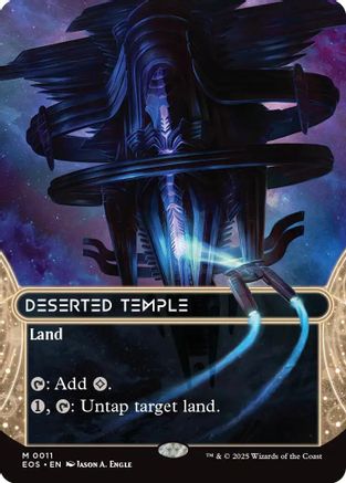 Deserted Temple (0011) (Borderless) (EOS-011) - [Edge of Eternities: Stellar Sights]